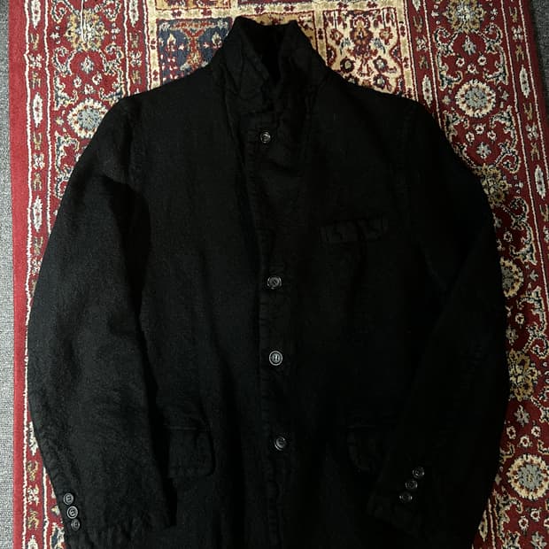 comme des garcons homme 3B 축융울 블레이저 