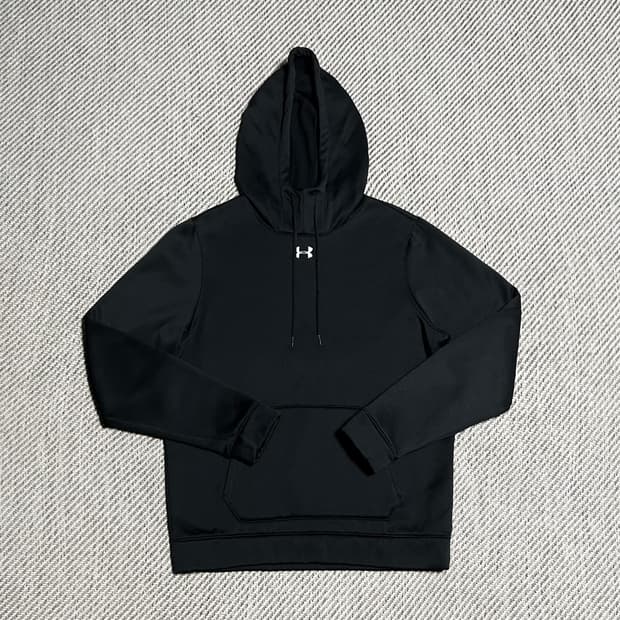 [S] Underarmour 언더아머 기모 블랙 후드티