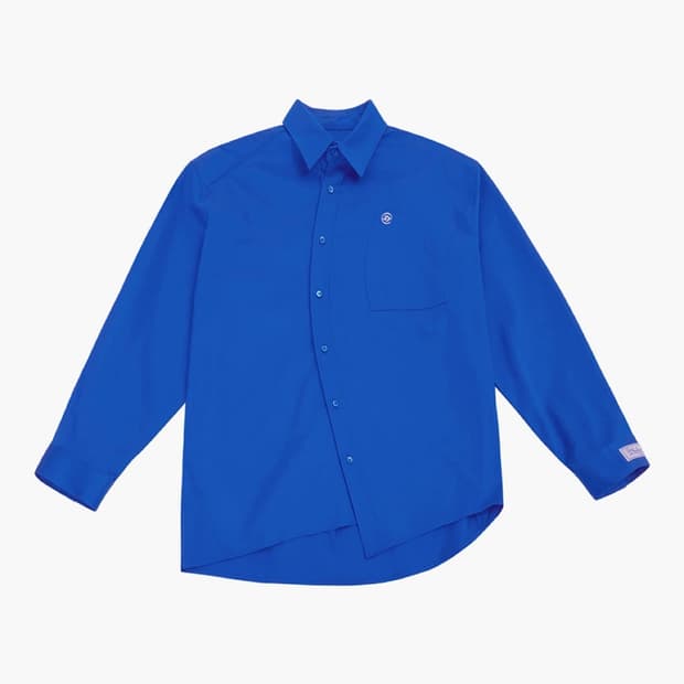 [A2] 아더에러 Speric logo shirts 블루 셔츠