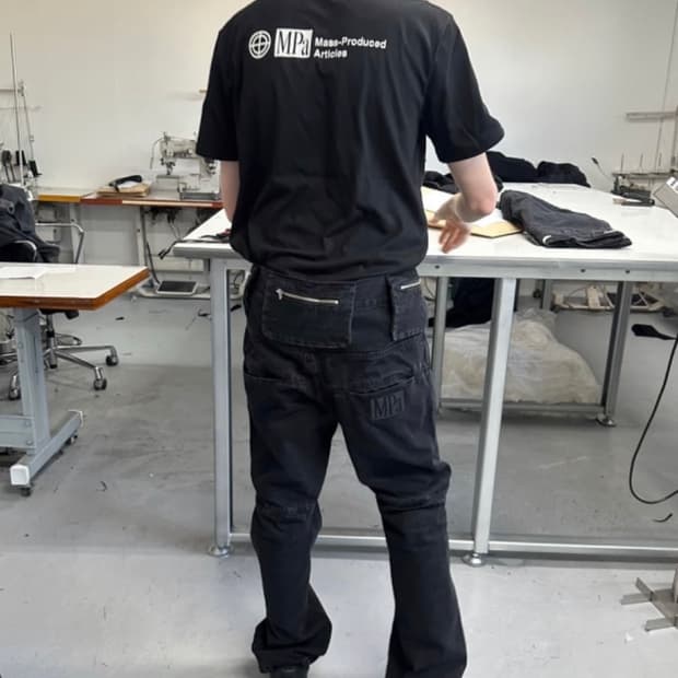 MPa BAG PANTS 블랙 L