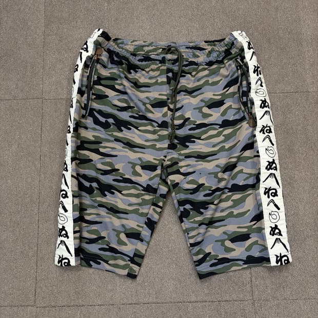yamane evisu japan 에비수 카모 트레이닝 하프팬츠