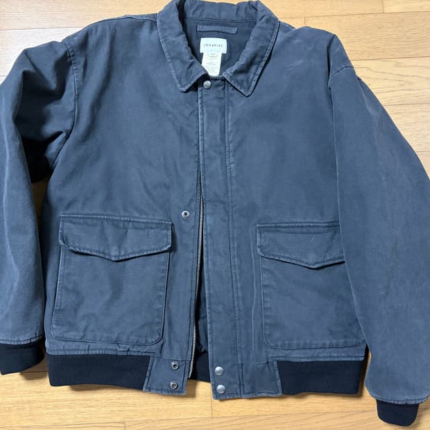 [M] 카키스 24fw 스테이션 자켓 블랙