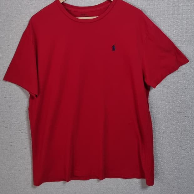 M (95) 폴로랄프로렌 레드 반팔티