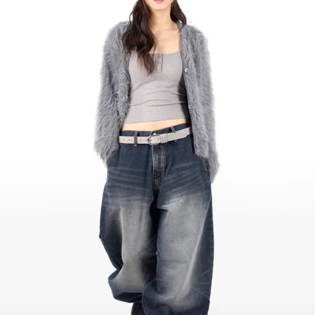 릿킴 vintage tiger ballon jeans 