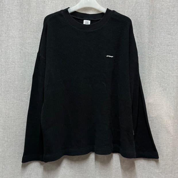 [XL] 예스아이씨(YESEYESEE) 와플 긴팔티 니트