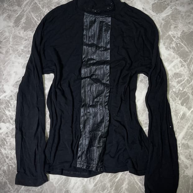 gothic half neck sleeve