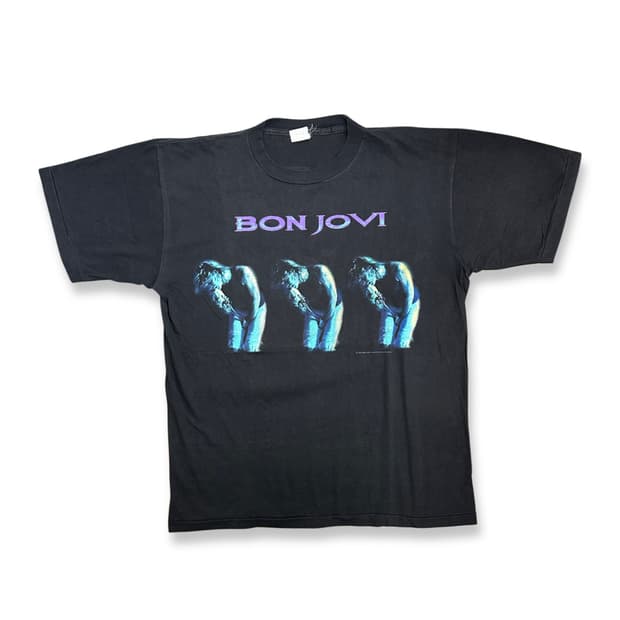 1995' Bon Jovi 월드 투어 티셔츠 XL