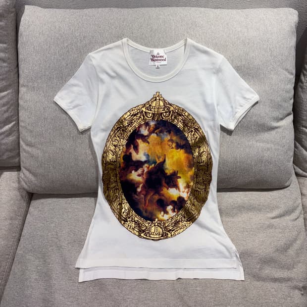Vivienne Westwood 비비안웨스트우드 프린팅 반팔티셔츠