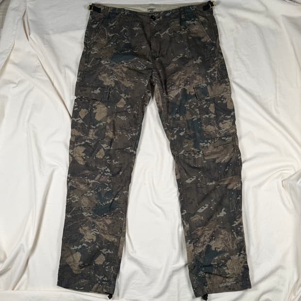 Carhartt Wip 칼하트 카모 카고 립스탁 리얼트리 팬츠 바지