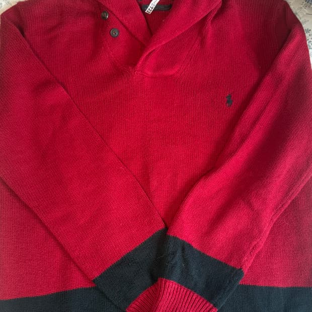 폴로 랄프 로렌 숄카라 니트 (희귀매물)