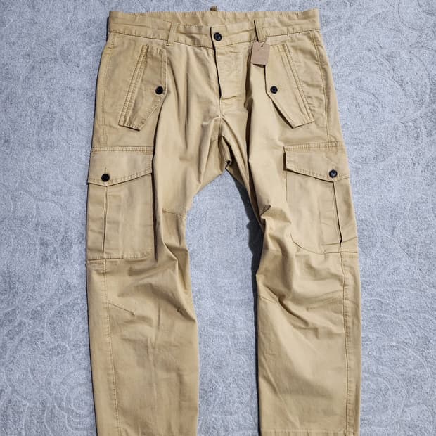 디스퀘어드2 멀티 포켓 카고 팬츠 