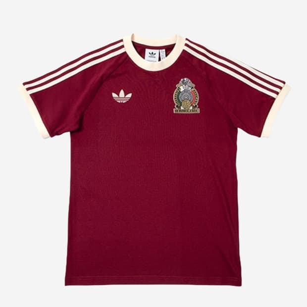 Adidas Mexico Adicolor 3S 아디컬러 노블 마룬