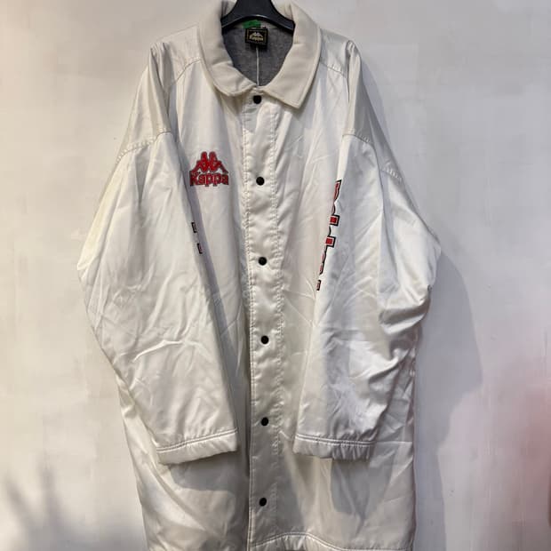 카파 화이트 롱패딩 자켓