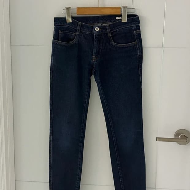 미우미우 여성 데님 청바지 25 정품