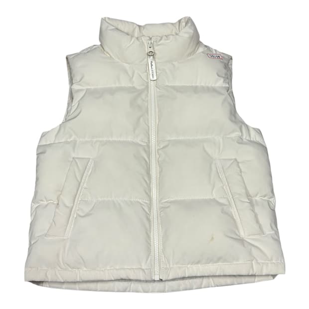 바배) 폴햄 키즈 화이트 패딩 조끼