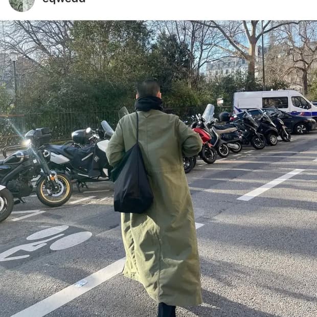 [38] 프라다 롱 후드 파카 야상