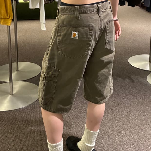 32)Carhartt 빈티지 카고 쇼츠