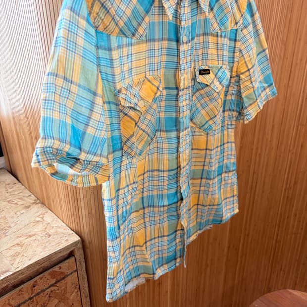 80s WRANGLER summer Shirt