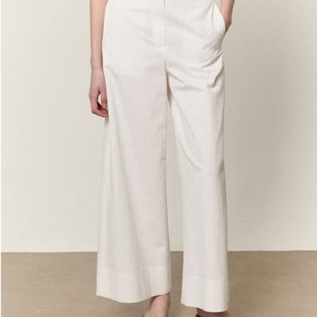 아떼바네사브루노 2025 린넨 혼방 와이드 팬츠 36사이즈