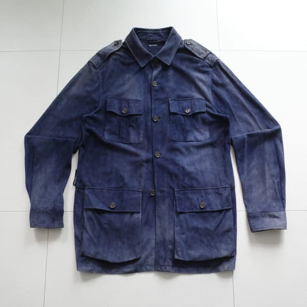 폴로 랄프로렌 이태리제 스웨이드 사파리 자켓 XL