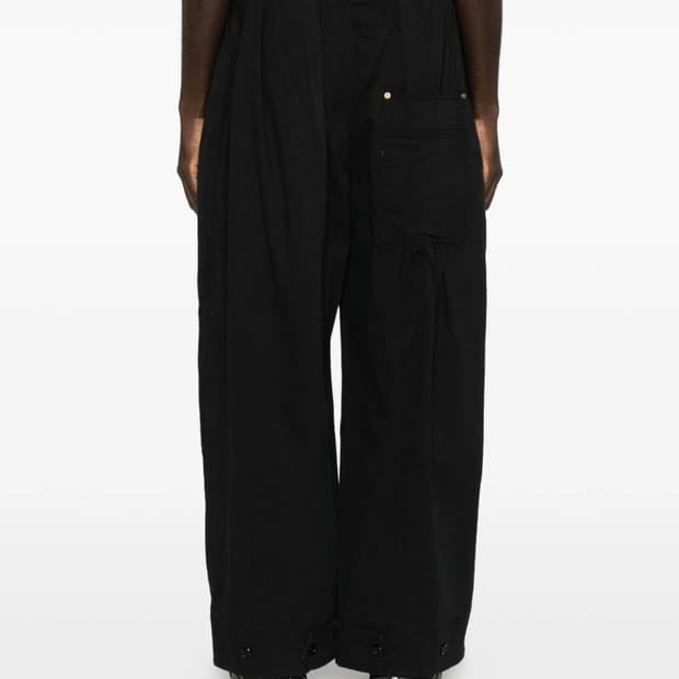 [M] openyy 오픈와이와이 풀 개더 팬츠 블랙