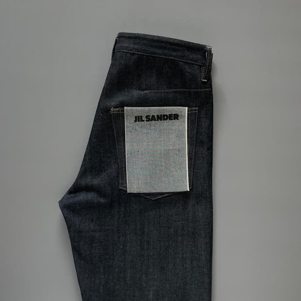 레귤러 데님 트라우저