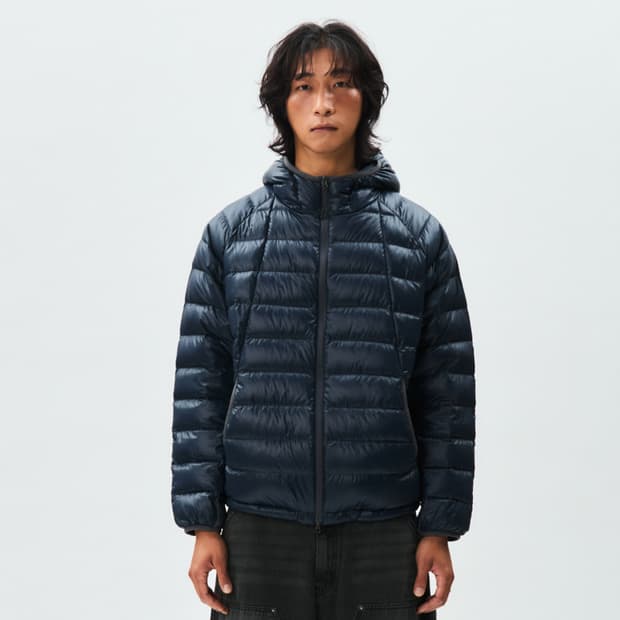 노티카 SAILING HOODED DOWN JACKET 네이비