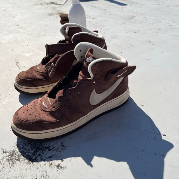 나이키 에어포스 미드 초콜렛 초콜릿