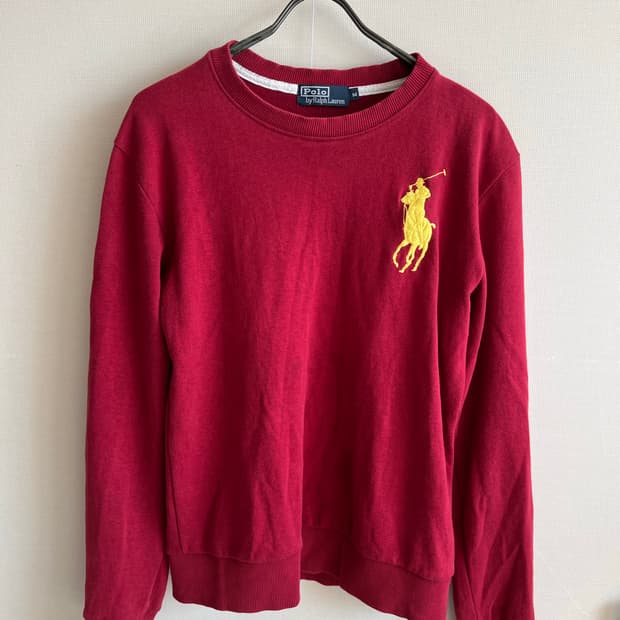 폴로 랄프 로렌 빅포니 자수 맨투맨