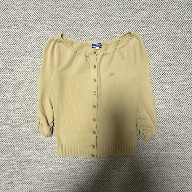 BURBERRY blue label cardigan