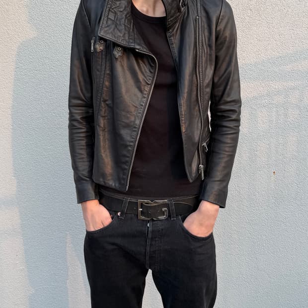 올세인츠 레더자켓