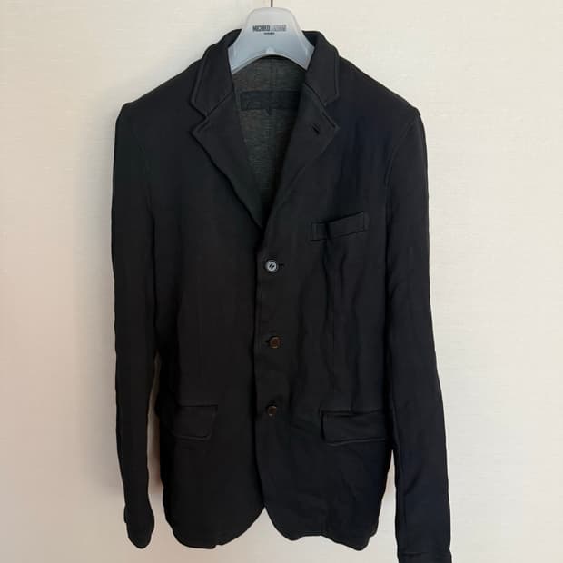 꼼데가르송 옴므 폴리 축융 자켓