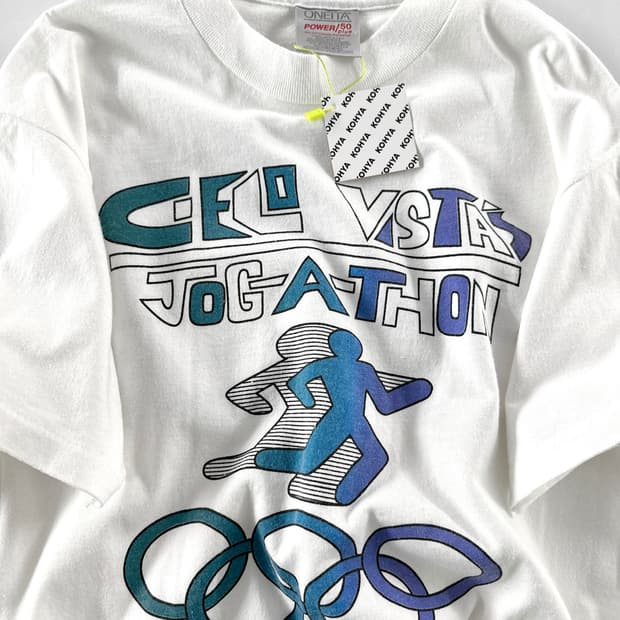 90s 빈티지 “CIELO VISTA JOG-A-THON” 프로모 티