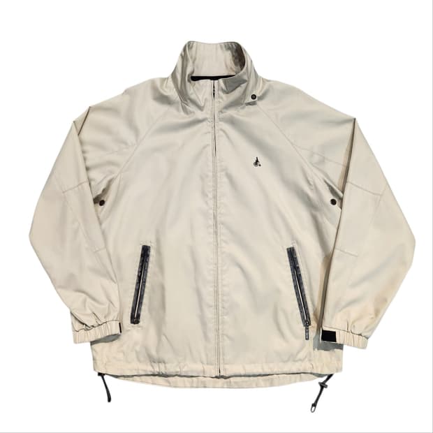 빈폴 아이보리색 바람막이 자켓 (100)