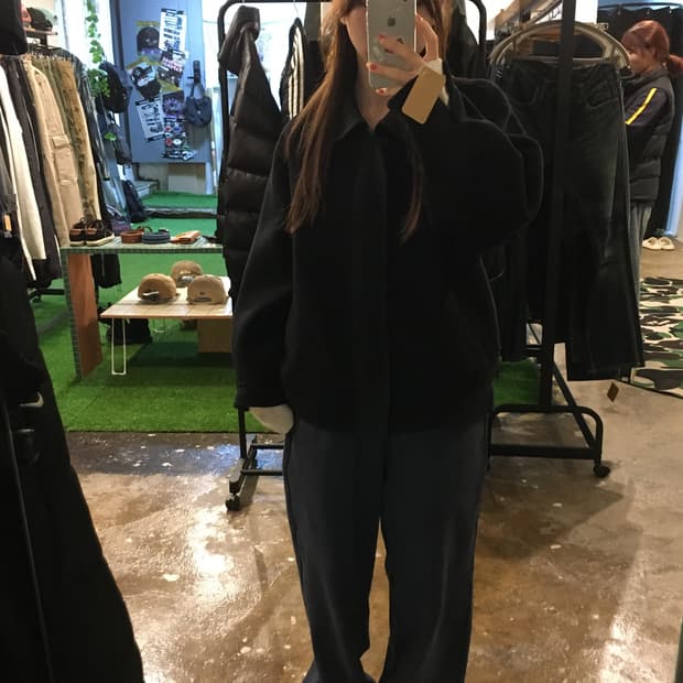 윈디클럽 모직 자켓/초강추