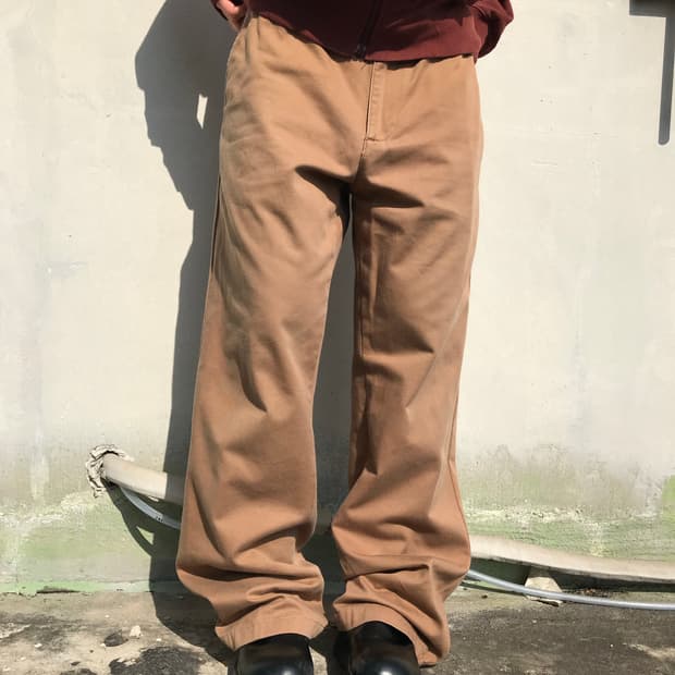 글로벌 워크 브라운 팬츠