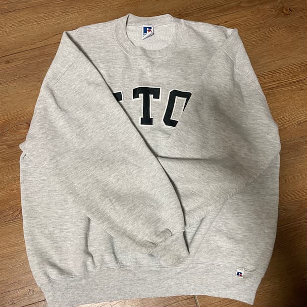90s 러셀 스웻셔츠 그레이 XL