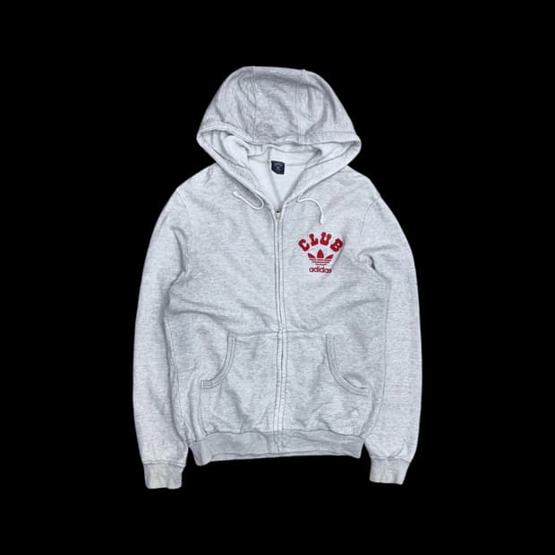 클럽 아디다스 지퍼 후드집업