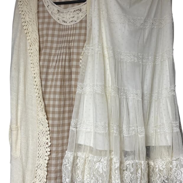 페어리 빈티지 옷 코디 모리걸 모리룩 셋업