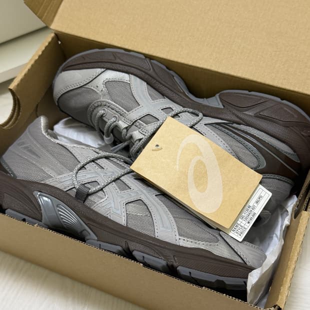 아식스 x 아트모스 핑크 x 오호스 젤 1130 RE 그레이 230cm