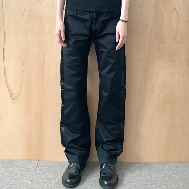 꼼데가르송 옴므 사이드라인 팬츠