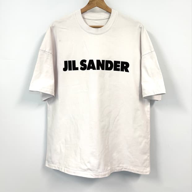 JIL SANDER 질샌더 로고 크루넥 티셔츠 S