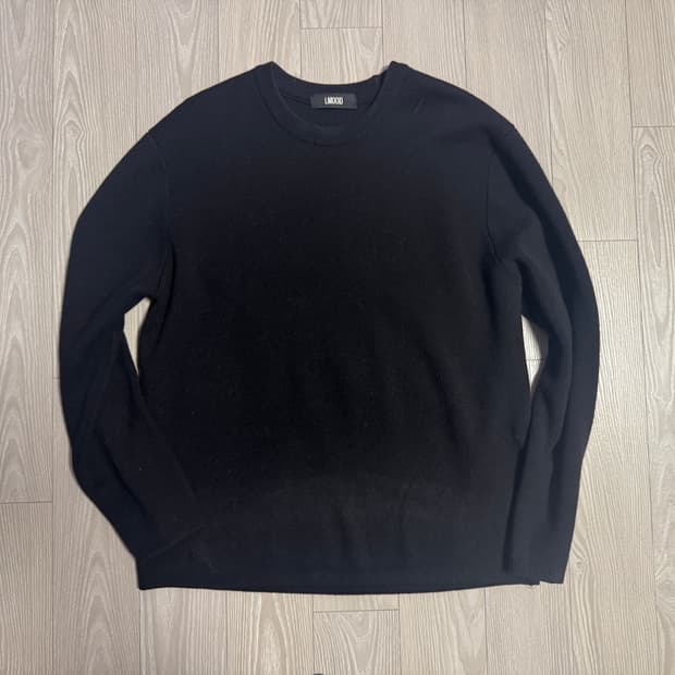 엘무드 / 화란 블랙 니트 / L