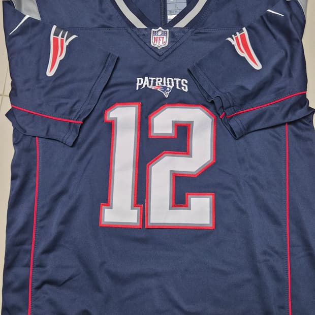 [GOAT/대장급] 나이키 NFL 패트리어츠 톰 브래디 자수 유니폼 (L