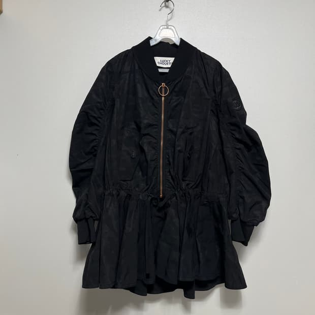 럭키슈에뜨 LUCKY CHOUETTE 밀리터리 카모패턴 자켓