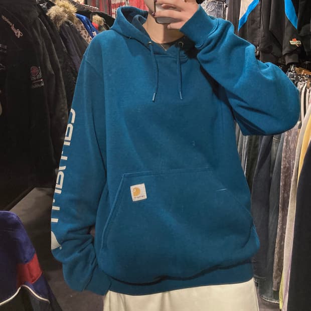 [IM]칼하트 후드티 틸그린