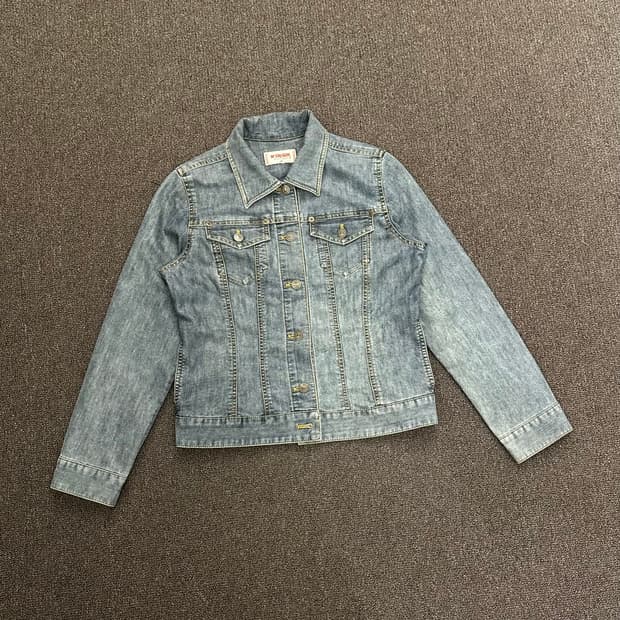 M)맥그리거 빈티지 여성 트러커 데님 자켓