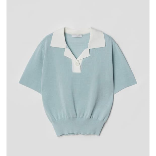 구호플러스 반팔 니트 (안소희 착용)