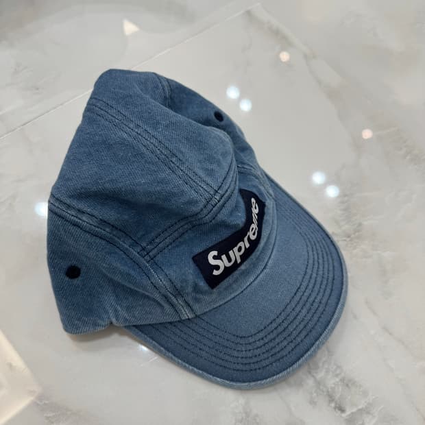 Supreme 데님 캡