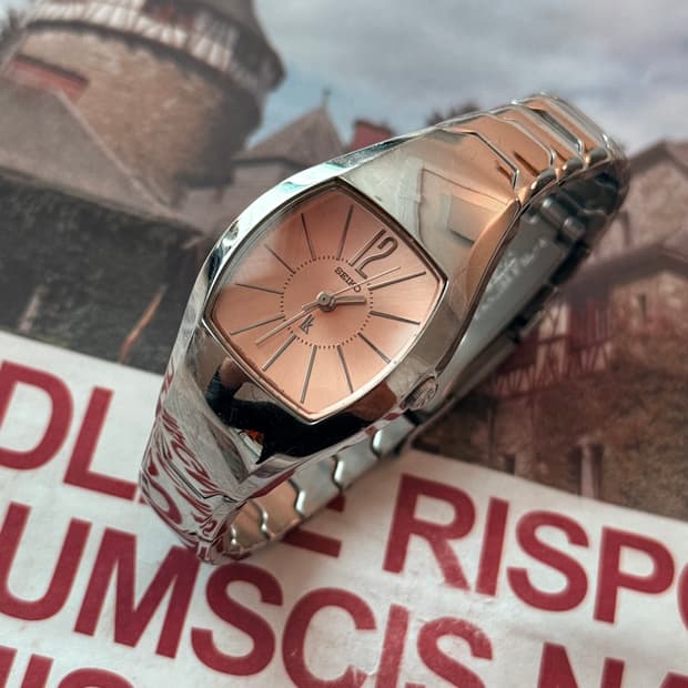 세이코 Seiko 쉘 실버 피치